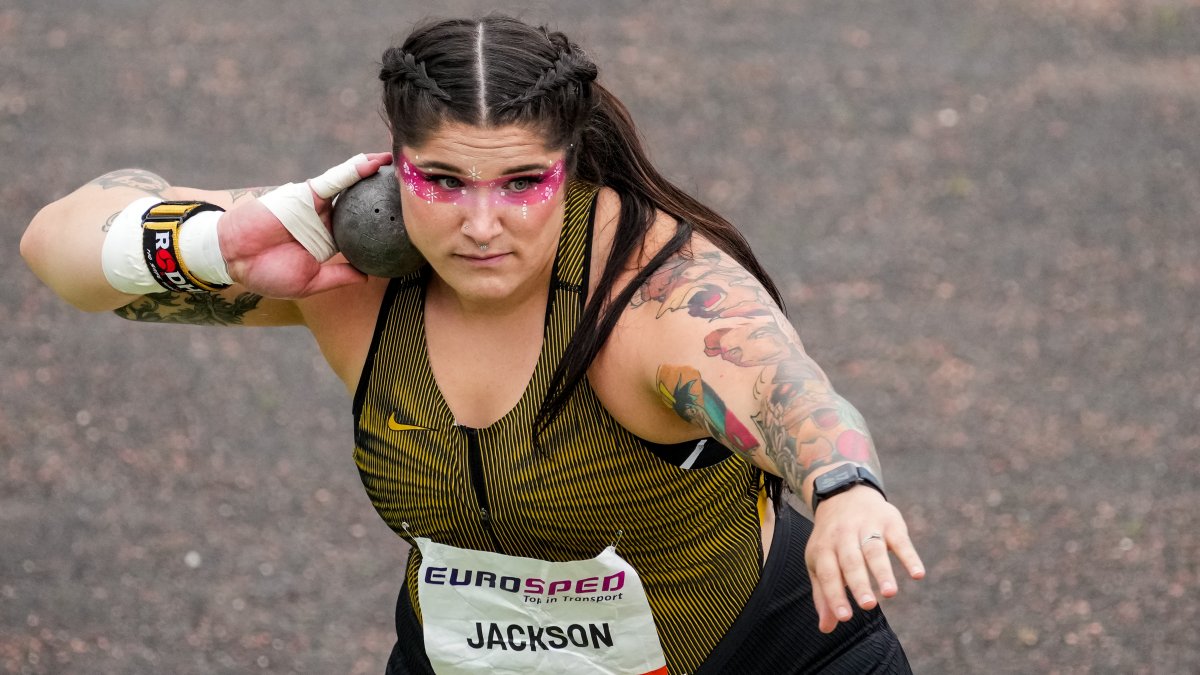 Shot putter Chase Jackson’s Olympics kit wasn’t in her size, sparking