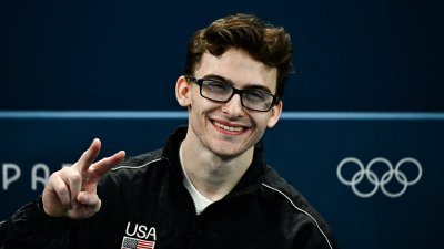 Team USA's Stephen Nedoroscik returns to Florida with warm welcome after becoming Olympic hero