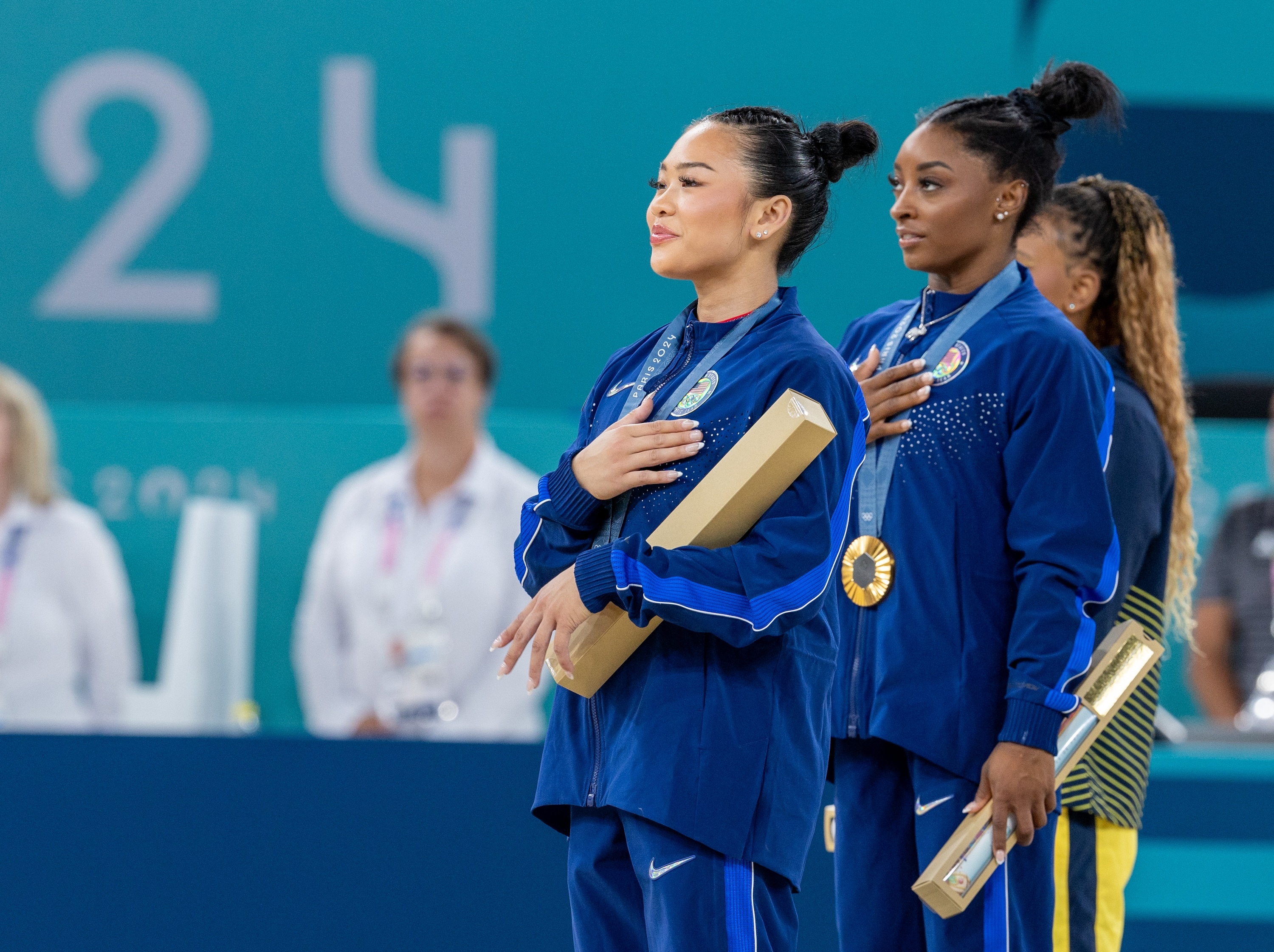 Simone Biles, Suni Lee on making Olympics history, GOAT necklace – NBC ...