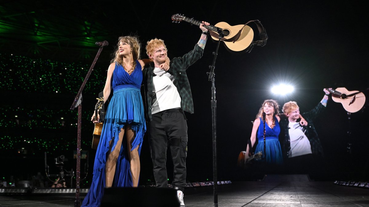 Ed Sheeran joins Taylor Swift at 'Eras Tour' London concert