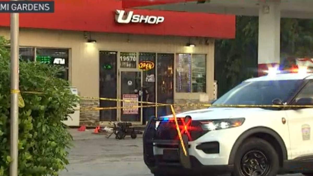 Man shot at Miami Gardens gas station: Police – NBC 6 South Florida