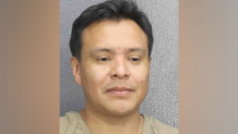 A booking photo of Moises Esau Alvarado Osorto, 39