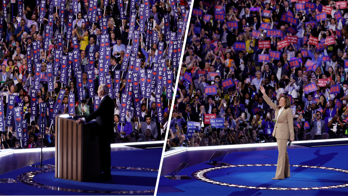 Biden gets rousing ovation as he endorses Harris on DNC Day 1 NBC 6