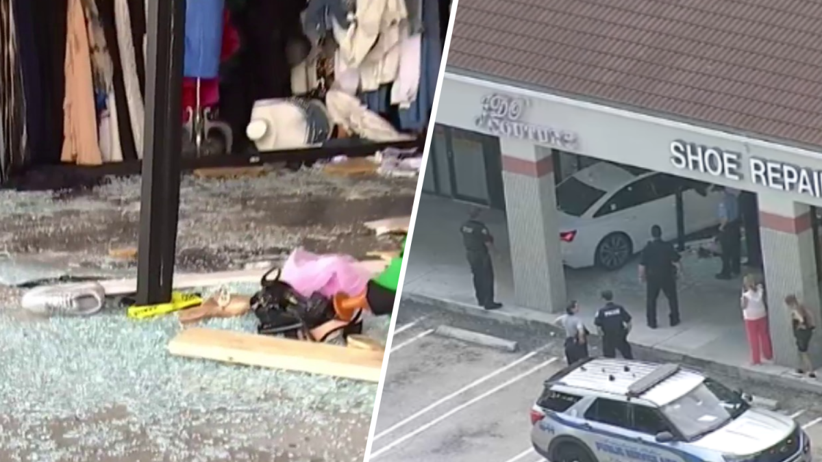 Car crashes into store, one person injured – NBC 6 South Florida