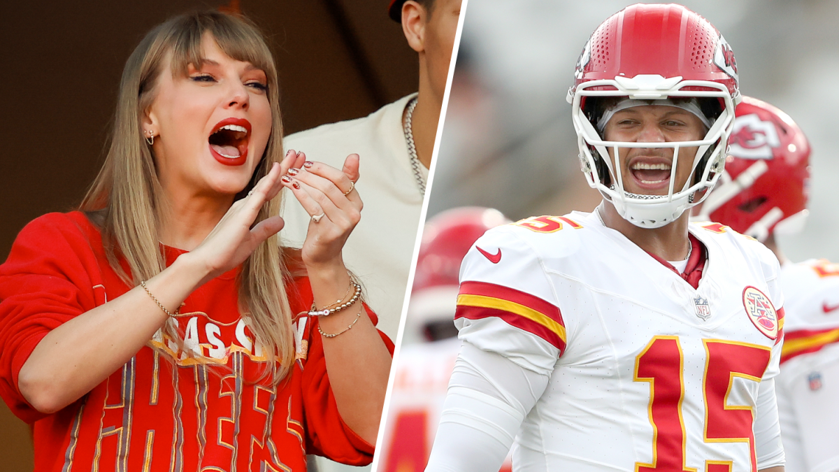 The Taylor Swift playbook? Patrick Mahomes says pop star has drawn up football plays