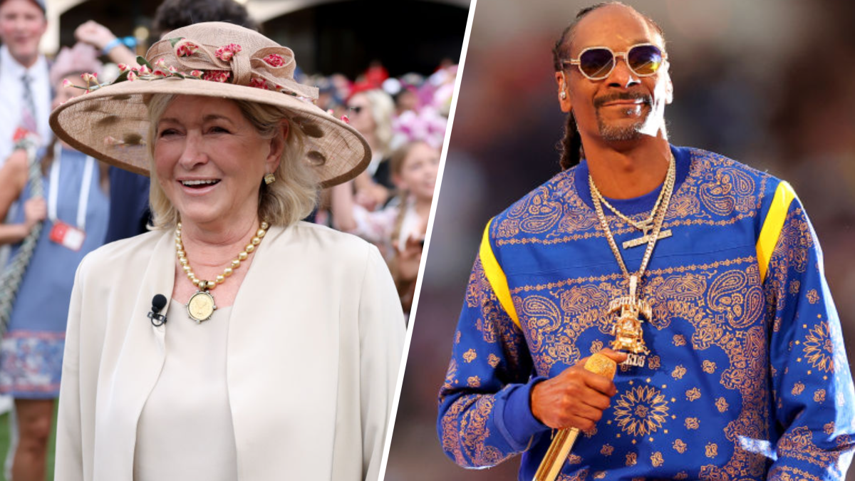 Snoop Dogg and Martha Stewart match in style for equestrian event at