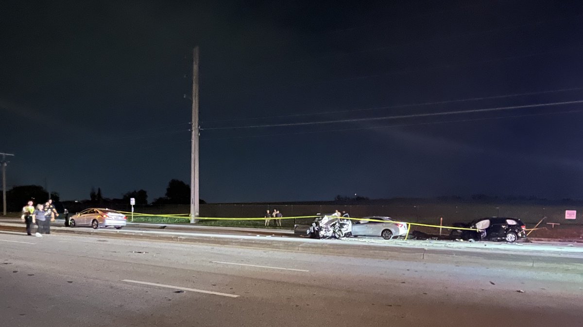 Police investigate 4-car crash in Fort Lauderdale – NBC 6 South Florida