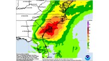 A high impact flood event is forecast for Georgia and the Carolinas due to Debby. (NOAA/NHC)