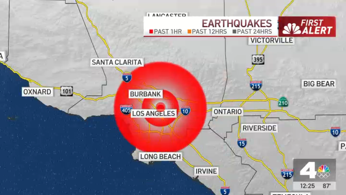 Highland Park earthquake shakes LA – NBC 6 South Florida