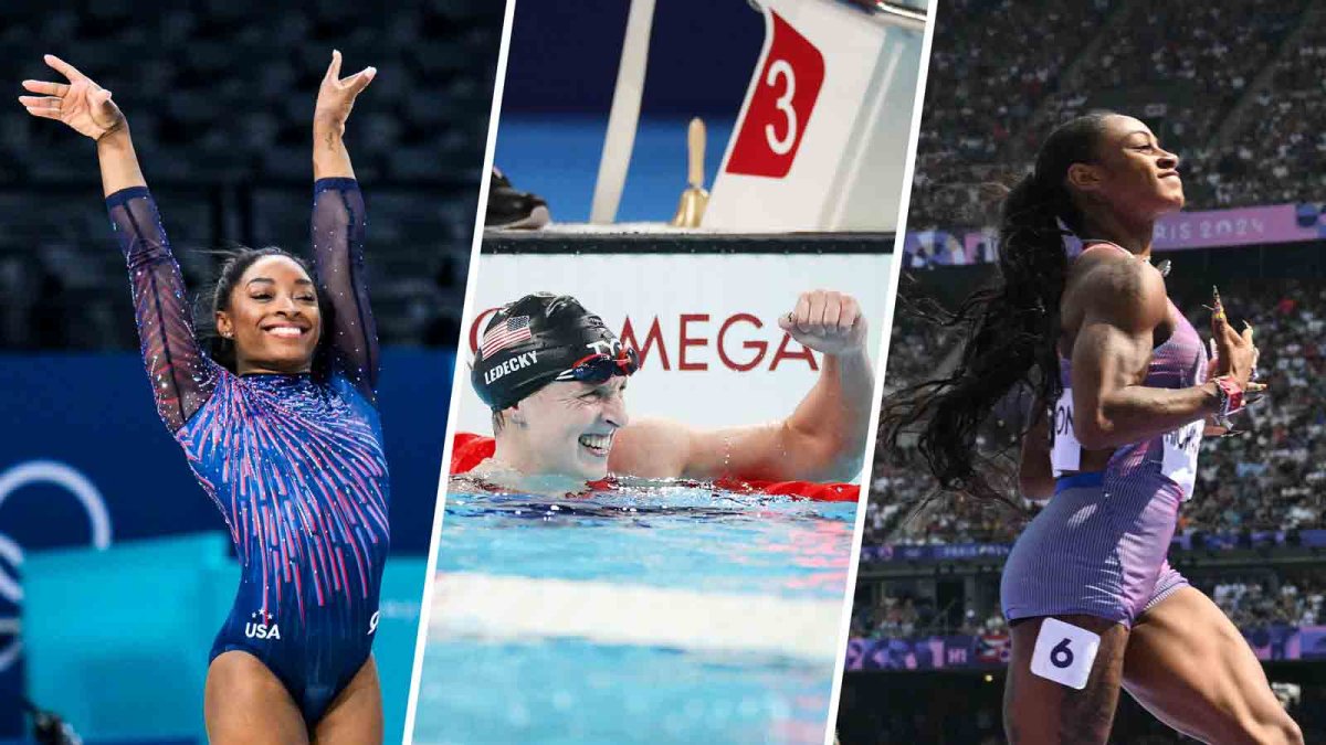 Simone Biles, Katie Ledecky, Sha’Carri Richardson compete Saturday