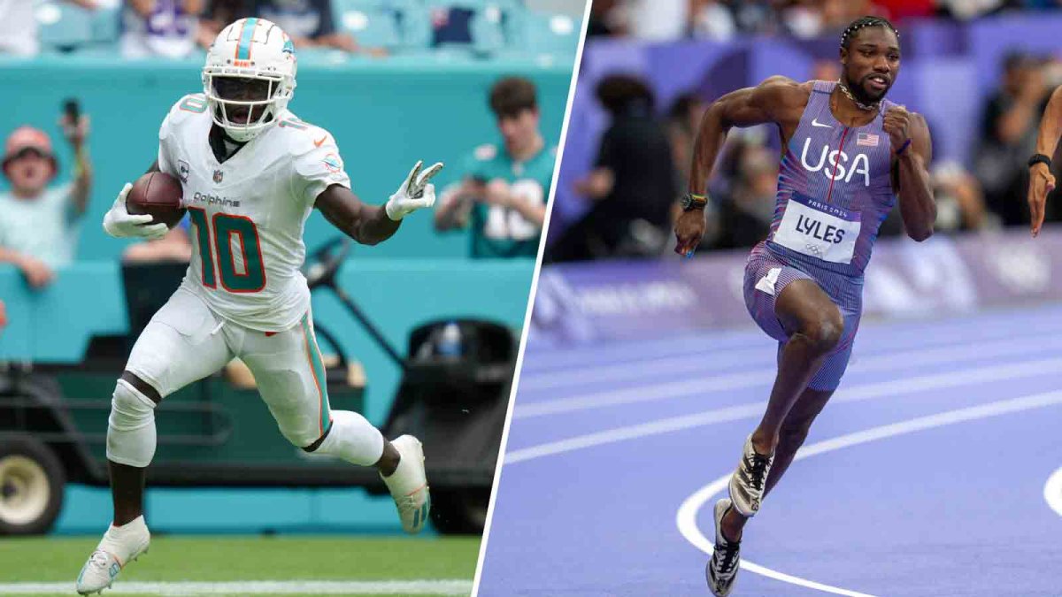 Tyreek Hill says he will beat Noah Lyles in a race NBC 6 South Florida