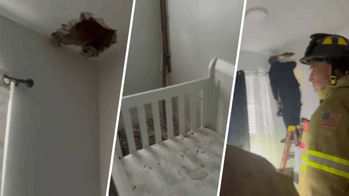 Lightning hits West Park home, travels through room where mom and 1-year-old slept