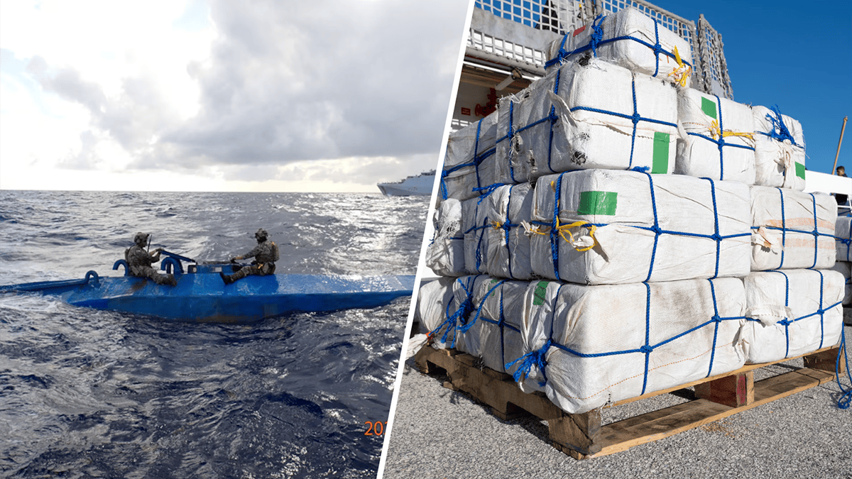 Over 2 tons of seized cocaine worth $54M offloaded by Coast Guard at ...