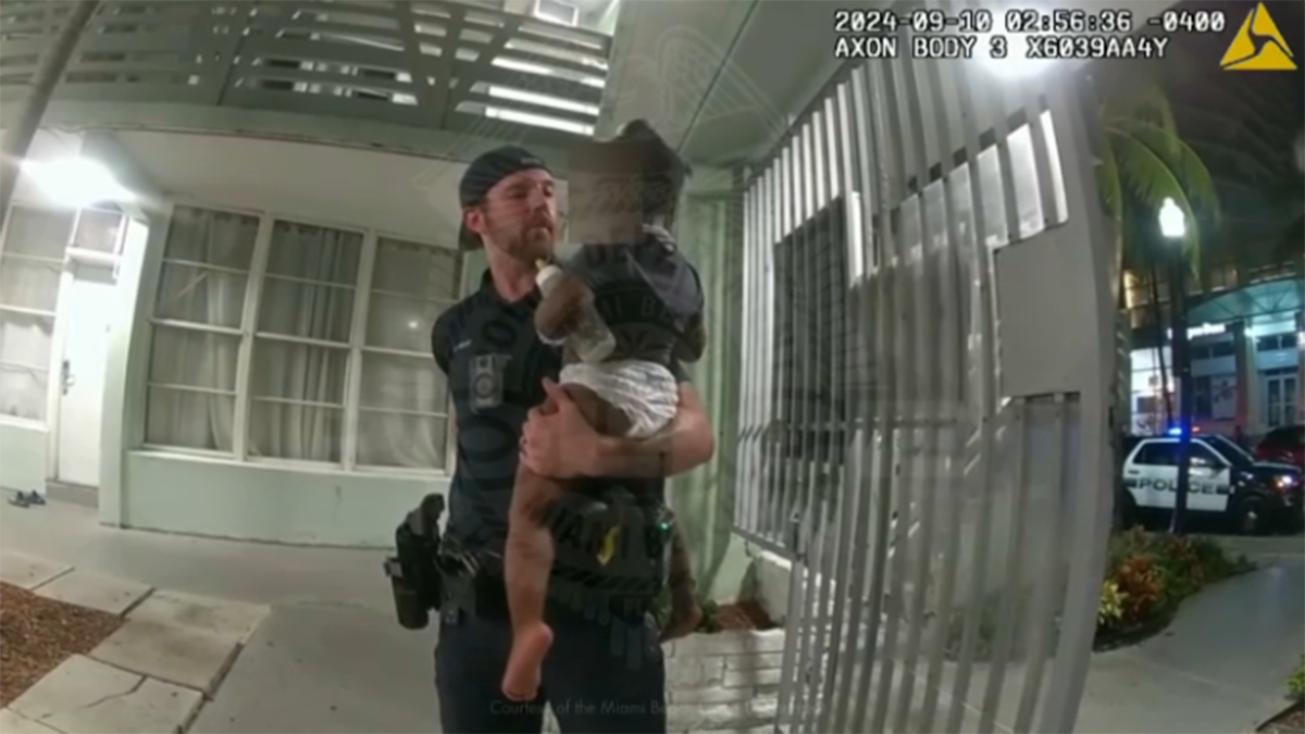 Miami Beach Officer Went Into ‘dad Mode When He Found Wandering 2 Year