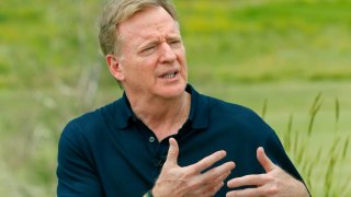 Roger Goodell, NFL, at Sun Valley, July 13, 2023.