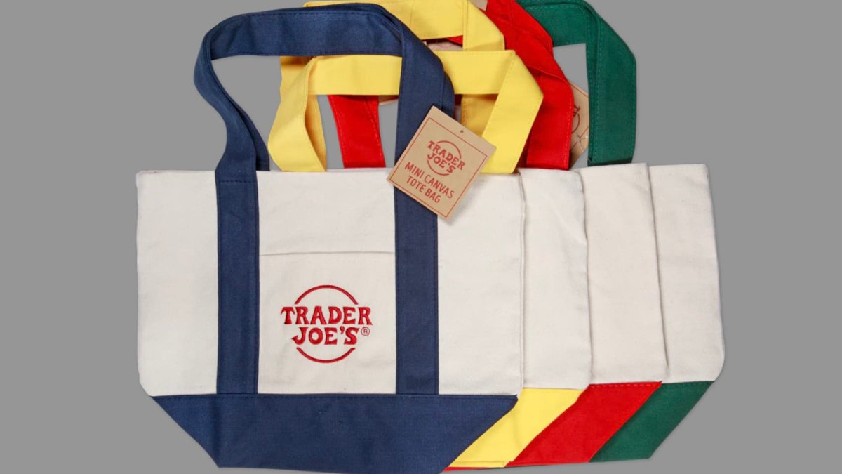 Trader Joe's viral .99 mini-tote bag is back in stock — but not for long