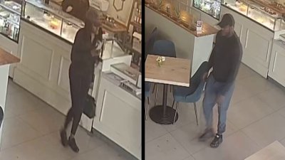 Couple caught on camera stealing wallet, trying to use credit cards in Brickell