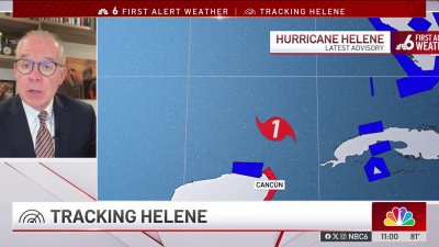 Helene remains a Category 1 hurricane, expected to bring catastrophic wind, surge