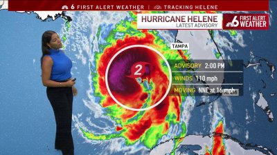 Hurricane Helene update – 2 p.m. – Sept. 26