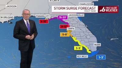 John Morales on Hurricane Helene's gigantic wind field and catastrophic storm surge