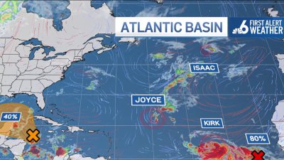 Tracking the tropics as Tropical Storm Kirk Forms