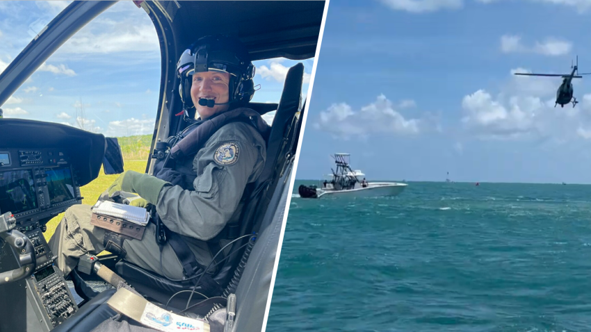 A boater is under arrest after heading straight toward a group of swimmers in the Florida Keys, only stopping when a Florida Fish and Wildlife Conservation Commission (FWC) pilot dropped close to the water to avert catastrophe, authorities said. 