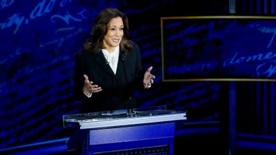 Harris challenges Trump over Ukraine: Putin ‘would eat you for lunch'