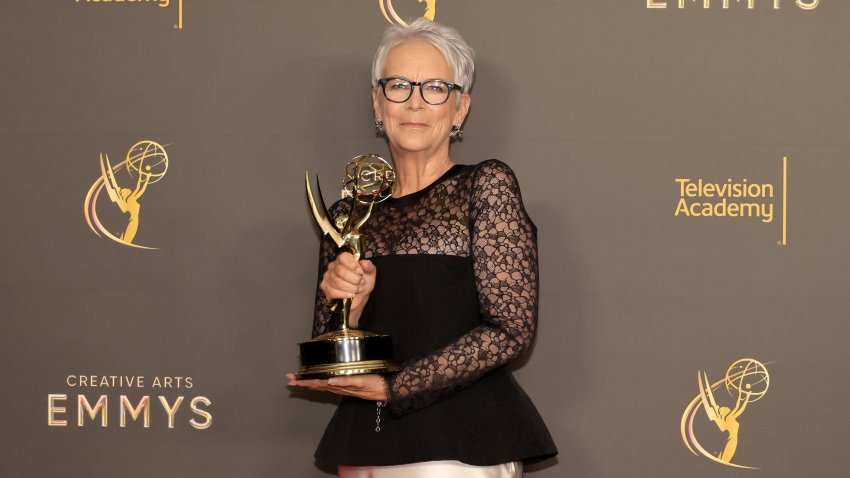 Jamie Lee Curtis attends the 76th Creative Arts Emmys