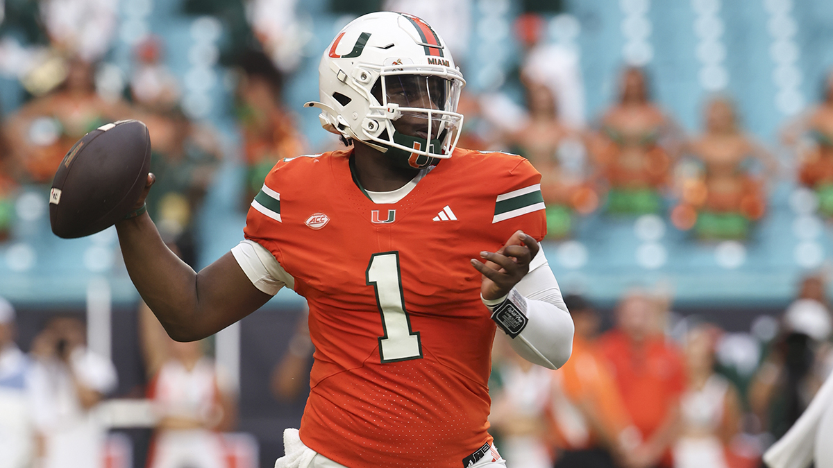 Miami Hurricanes QB Cam Ward nears 15,000-yard passing milestone – NBC ...