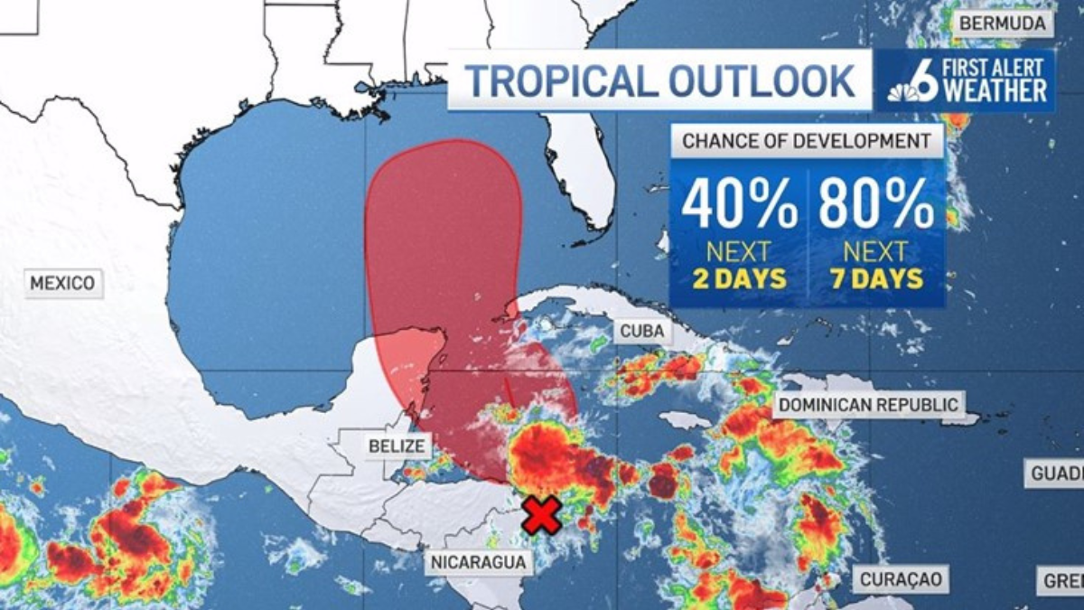 Tracking the tropics: Chance of development rises in northwest ...