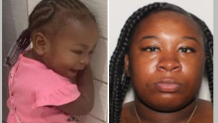 Cassidy Mills, 1, is missing and may be in the company of Tasshay Mills, 29 