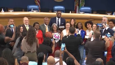 6 South Florida Olympians receive keys to Miami-Dade County after 2024 Paris Games