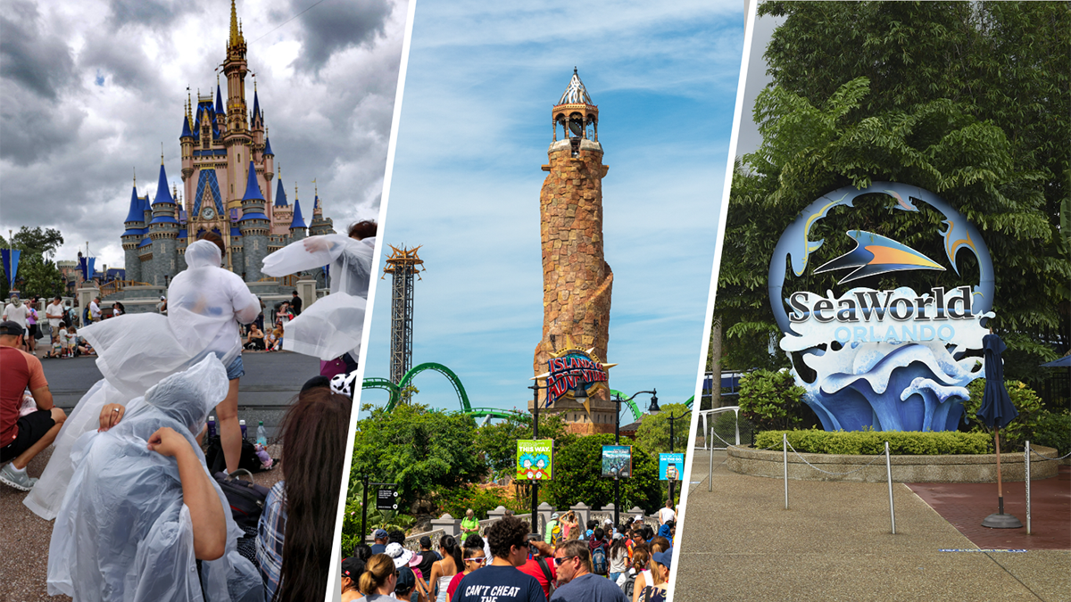 Disney World, Universal Orlando and SeaWorld will close ahead of Milton