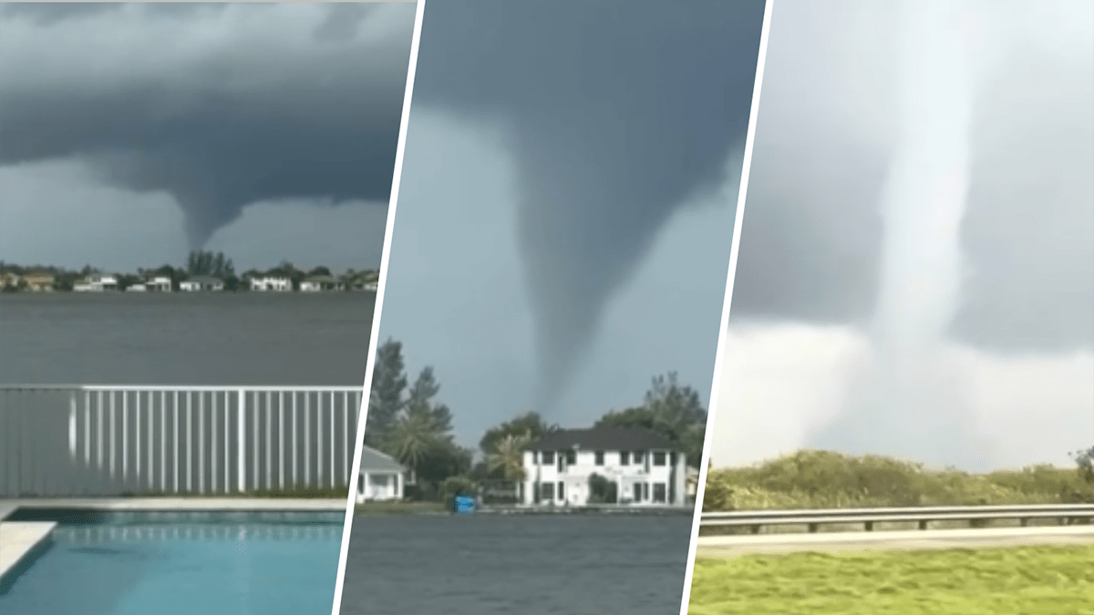 Witnesses describe shock when they spotted Broward twister – NBC 6 South Florida