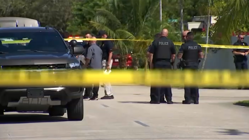 Scene of a police shooting in Hollywood that ended with 48-year-old Juan Wu dead.