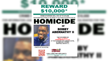 The Broward Crime Stoppers flyer for Bobby Abernathy II