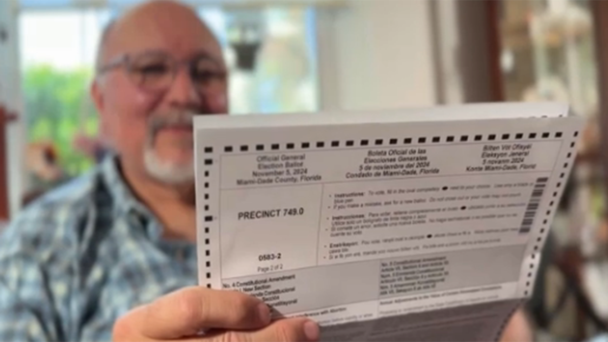 Some Florida voters experiencing ballot confusion NBC 6 South Florida