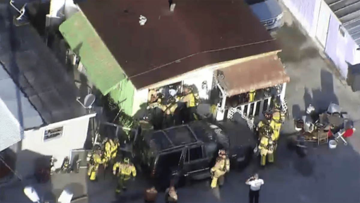 1 hospitalized, dog killed in Miami-Dade mobile home fire – NBC 6 South ...