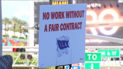 Dockworkers continue to strike across the country and in South Florida