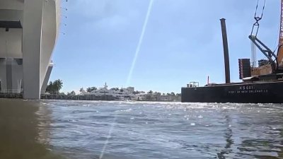 Treated sewage flows into Intracoastal Waterway