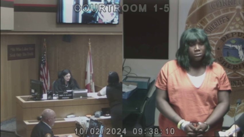 Woman arrested in connection with kidnapping and shooting of woman who was dumped on Julia Tuttle Causeway in court