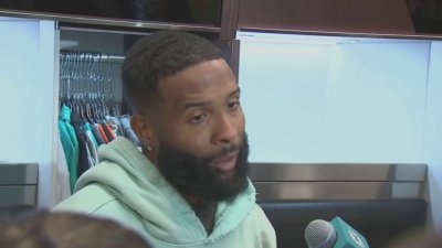 Odell Beckham Jr discusses his return to Dolphins practice