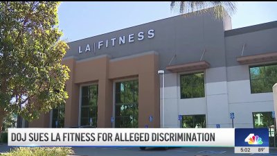 LA Fitness sued by Justice Department over alleged discrimination