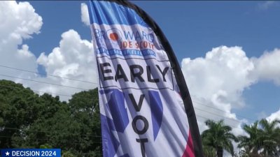 Early voting getting underway in Miami-Dade and Broward