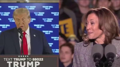 Trump and Harris making final push with 1 week to Election Day