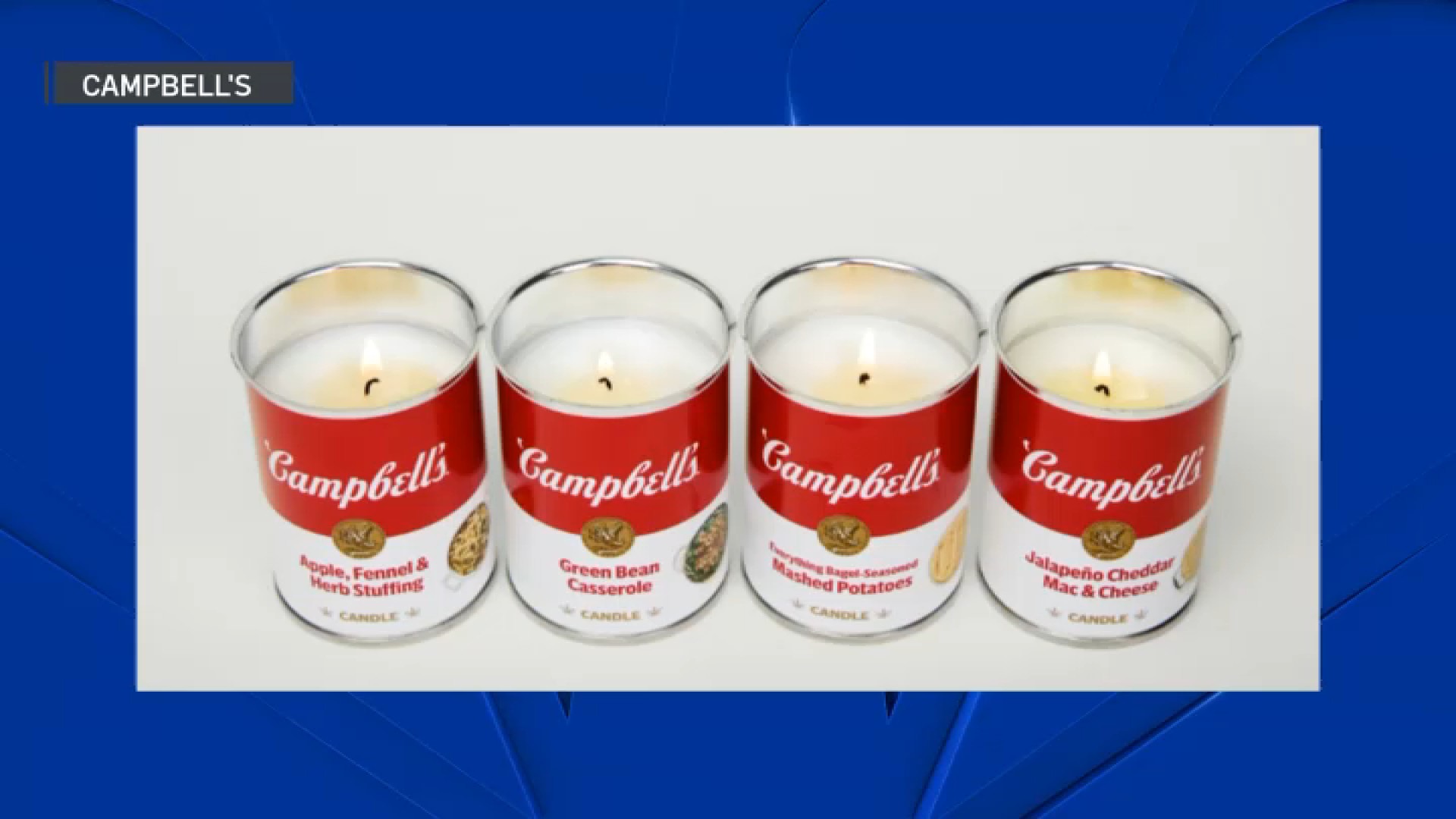 Smell the holidays. Campbell's reveals 4 scented candles inspired by side dishes