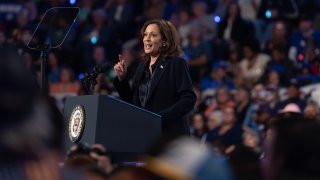 Democratic presidential nominee Vice President Kamala Harris