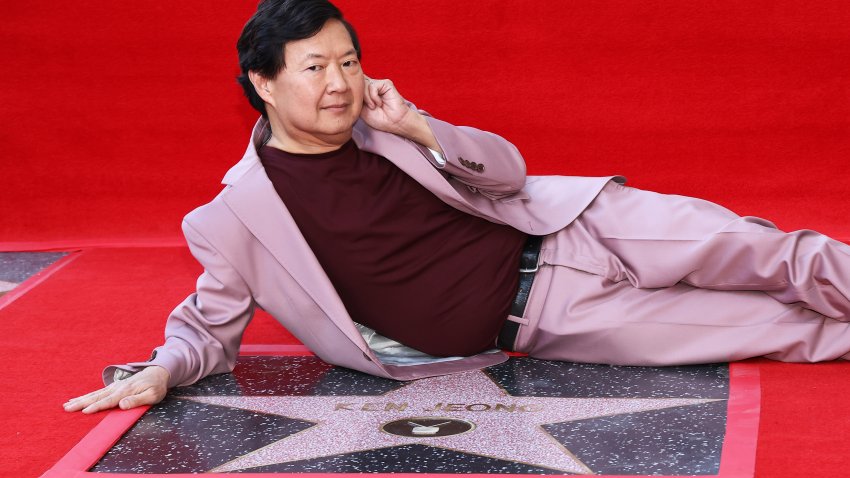 Ken Jeong at the ceremony honoring Ken Jeong with a star on the Hollywood Walk of Fame on October 23, 2024 in Los Angeles, California. (Photo by Tommaso Boddi/Variety via Getty Images)