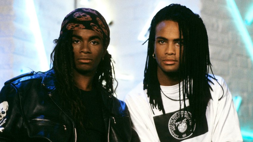 MILLI VANILLI Rob PILATUS and Fab MORVAN
01.09.1988, Munich, TV, Formel Eins,  Germany