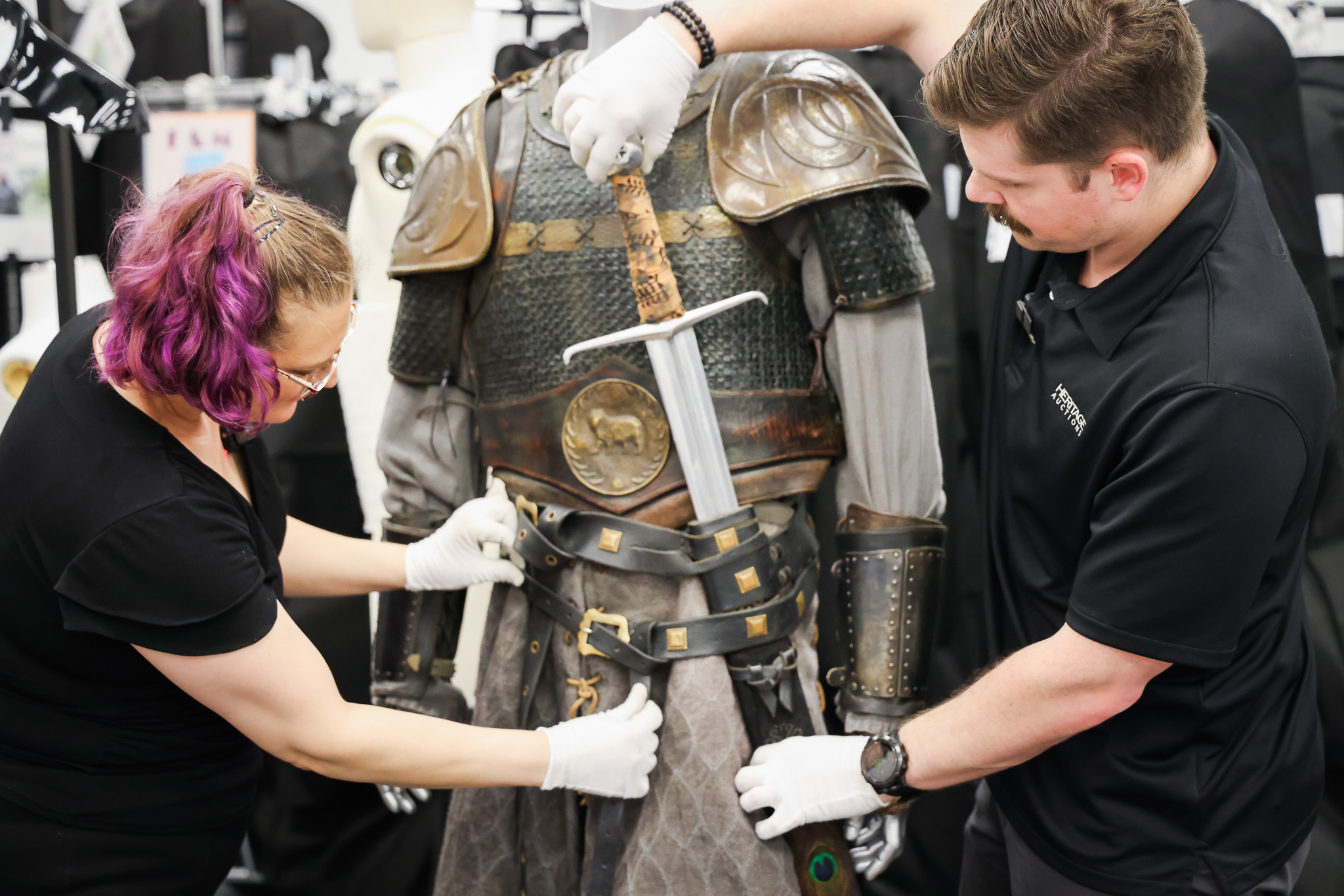 Swords, armor and Iron Throne combine to fetch millions at 'Game of Thrones' auction